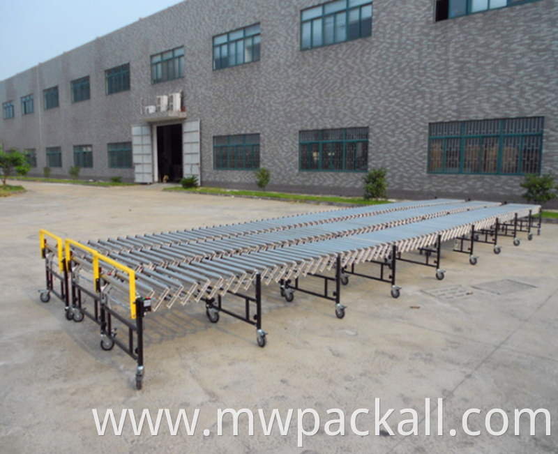 Good quality truck/container loading unloading telescopic conveyor